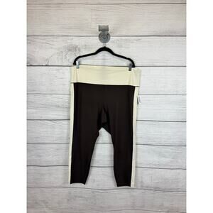 Old Navy Plus Size Active Brown Studio Smooth Extra High Rise Leggings Size 3X